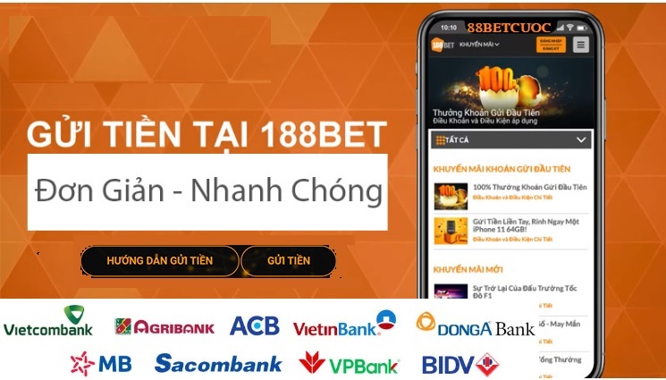 Nhà cái 188Bet được rất nhiều anh em yêu thích