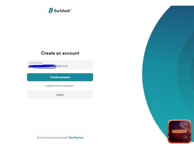 Đăng nhập tài khoản Surfshark bạn đã đăng ký