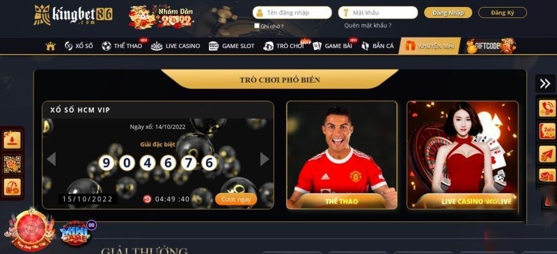 Kingbet86 chính là thương hiệu có tầm ảnh hưởng lớn nhất thị trường cá cược