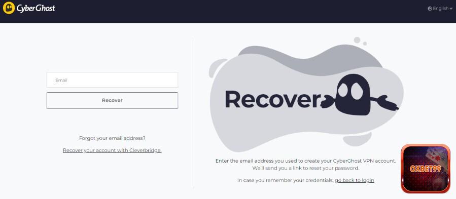 Nhập địa chỉ email của bạn để đăng ký tài khoản tại CyberGhost VPN