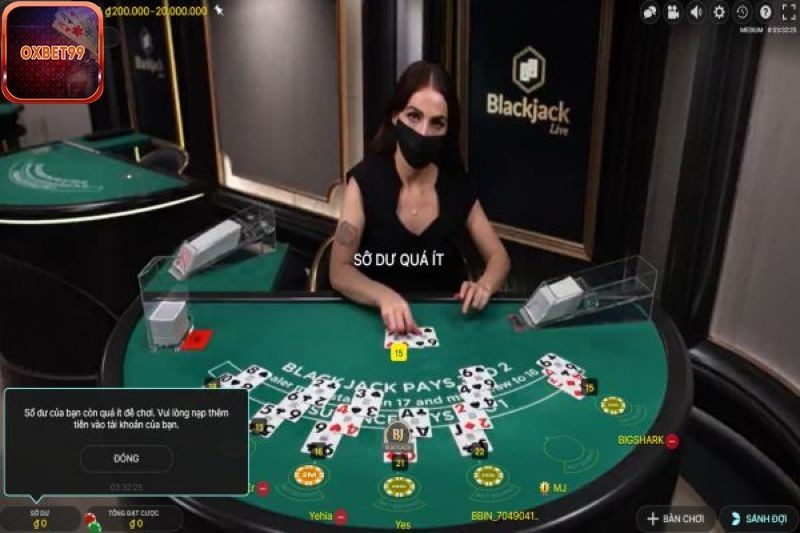 Tìm hiểu về luật chơi blackjack